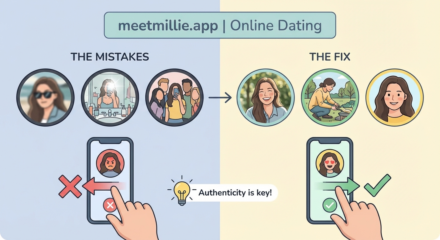 Why Your Dating App Photos Are Scaring Away Great Matches (And How to Fix Them) - Illustration 1