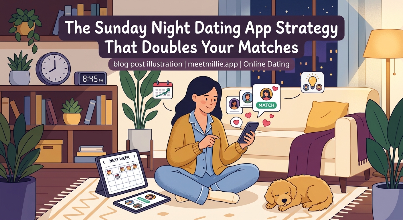 The Sunday Night Dating App Strategy That Doubles Your Matches - Illustration 1