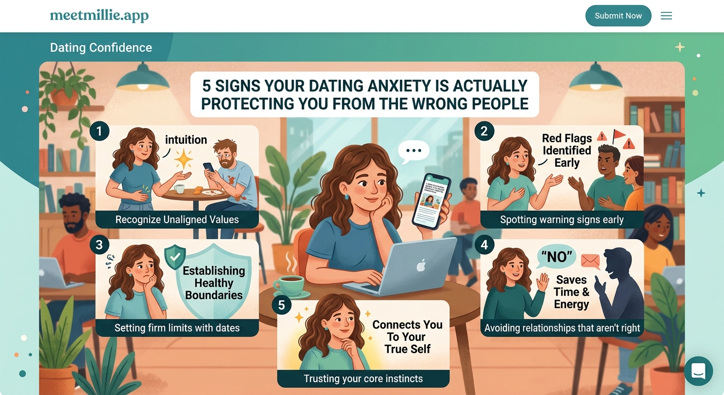 5 Signs Your Dating Anxiety Is Actually Protecting You From the Wrong People - Illustration 2