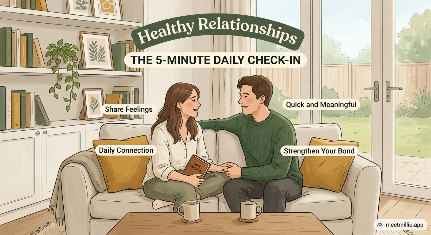 The 5-Minute Daily Check-In That Keeps Couples Connected - Illustration 2