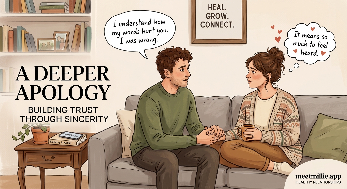 How to Apologize Like You Actually Mean It (Because 'Sorry' Isn't Always Enough) - Illustration 1