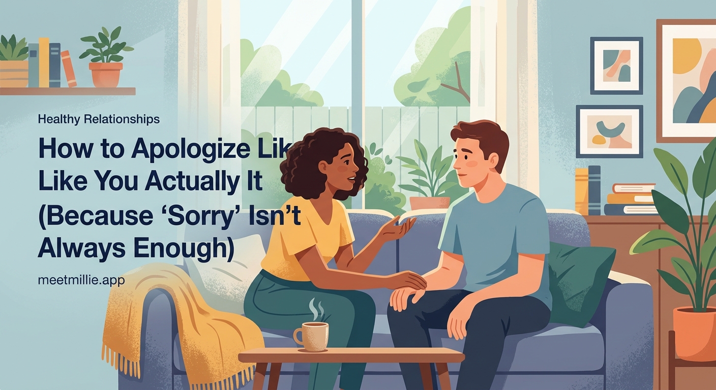 How to Apologize Like You Actually Mean It (Because 'Sorry' Isn't Always Enough) - Illustration 2
