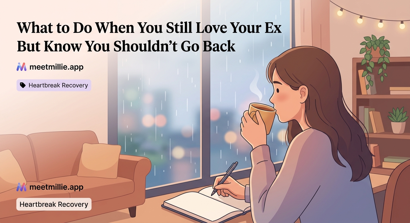 What to Do When You Still Love Your Ex But Know You Shouldn't Go Back - Illustration 2