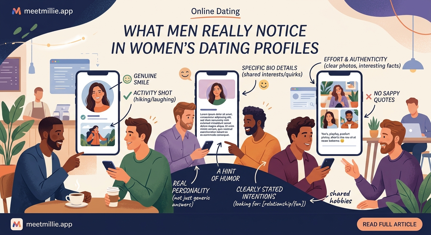 What Men Really Notice in Women's Dating Profiles (According to Actual Men) — 1