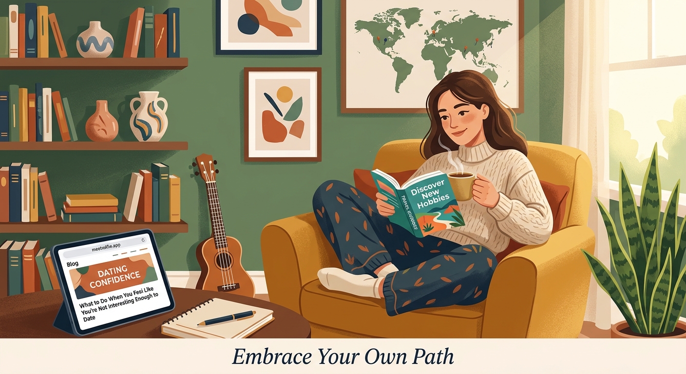 What to Do When You Feel Like You're Not Interesting Enough to Date - Illustration 2