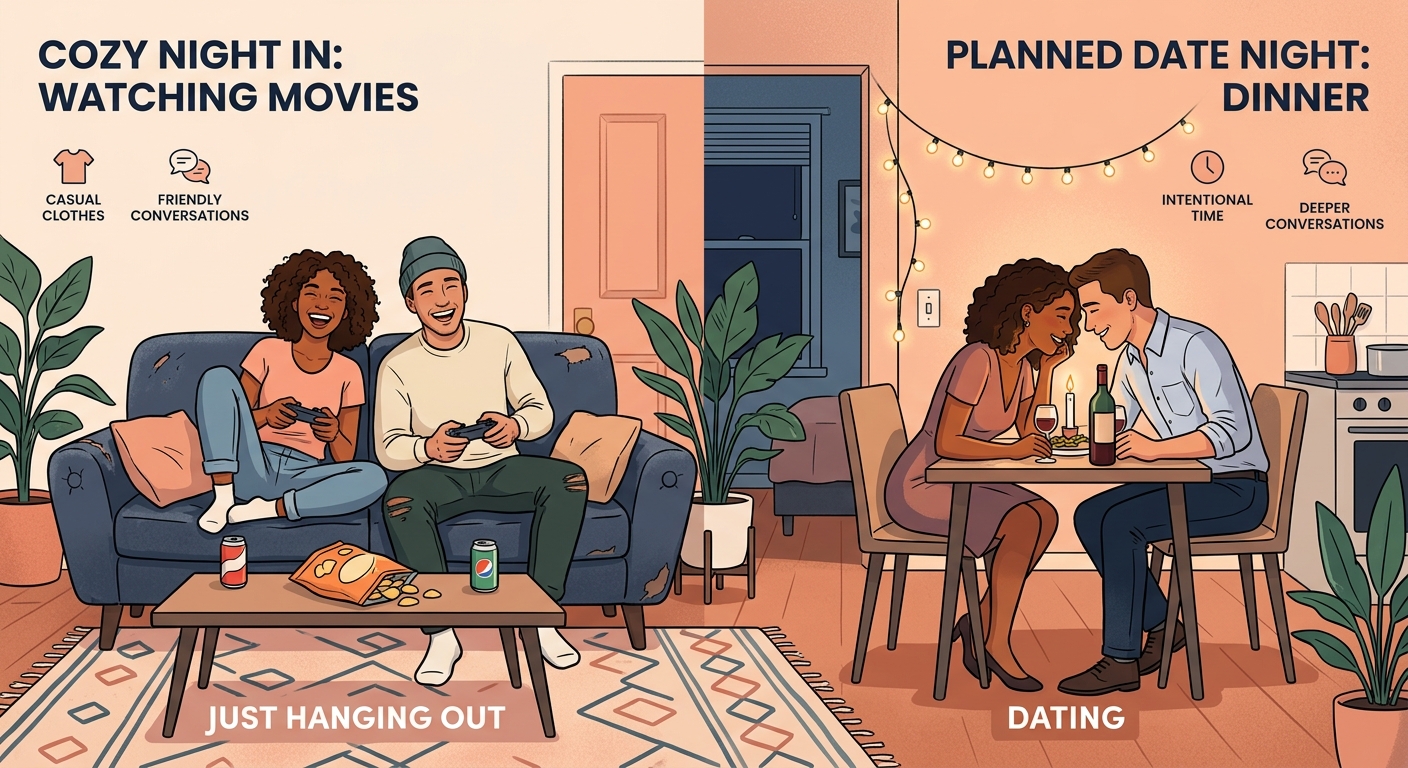 How to Tell If You're Dating or Just Hanging Out - Illustration 2