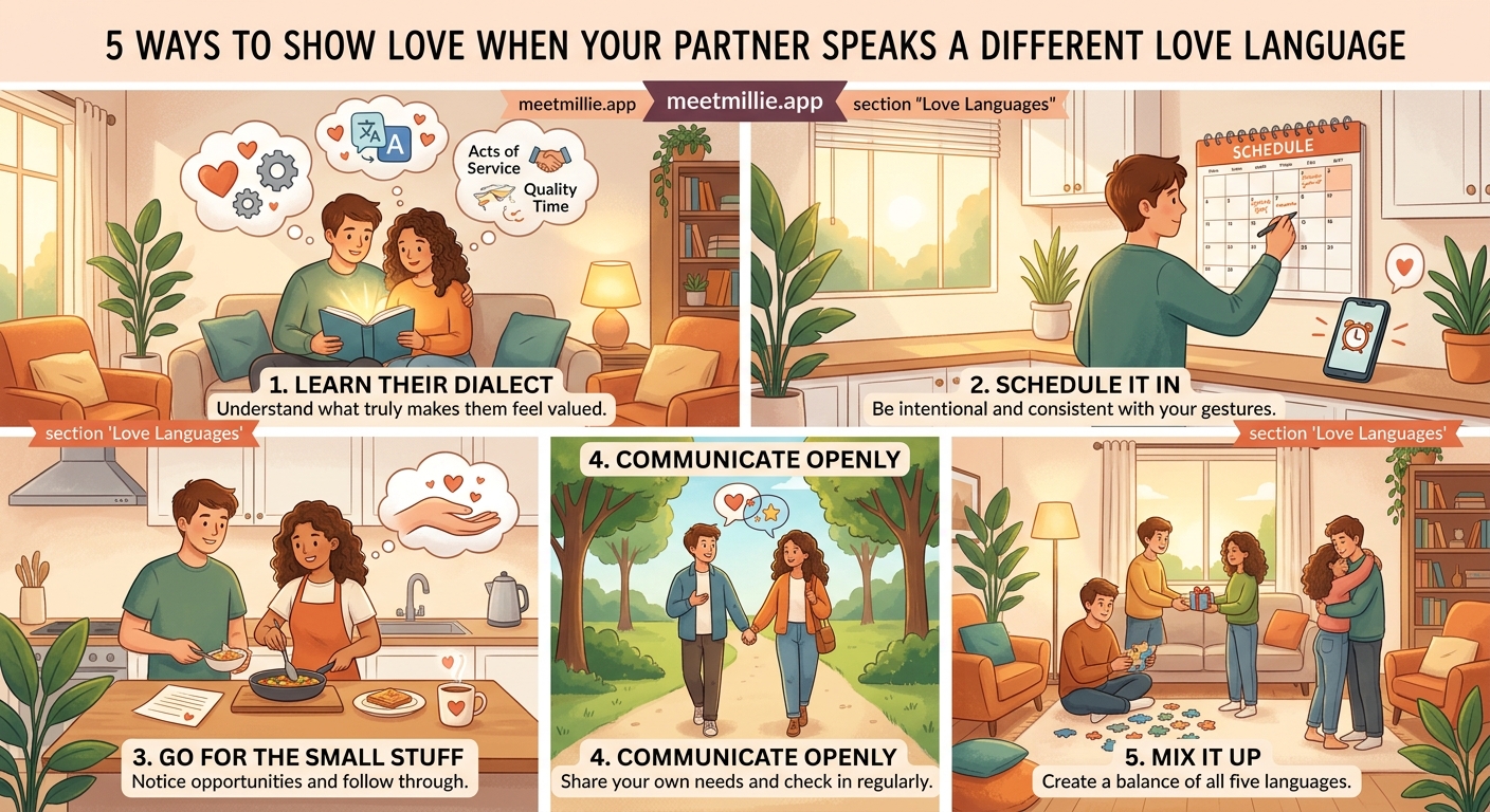 5 Ways to Show Love When Your Partner Speaks a Different Love Language - Illustration 2