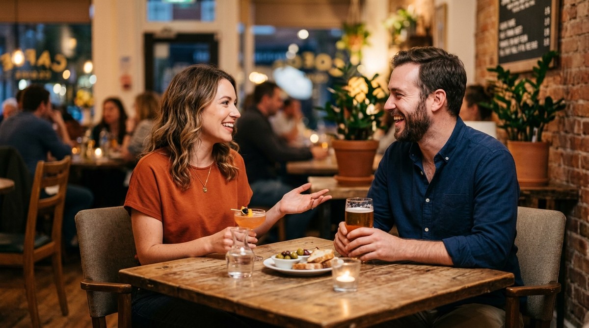 How to Keep the Conversation Flowing on Your First Date